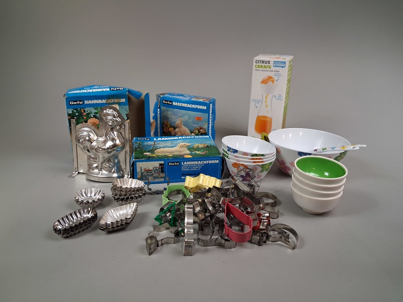 Diverse köksgeråd.