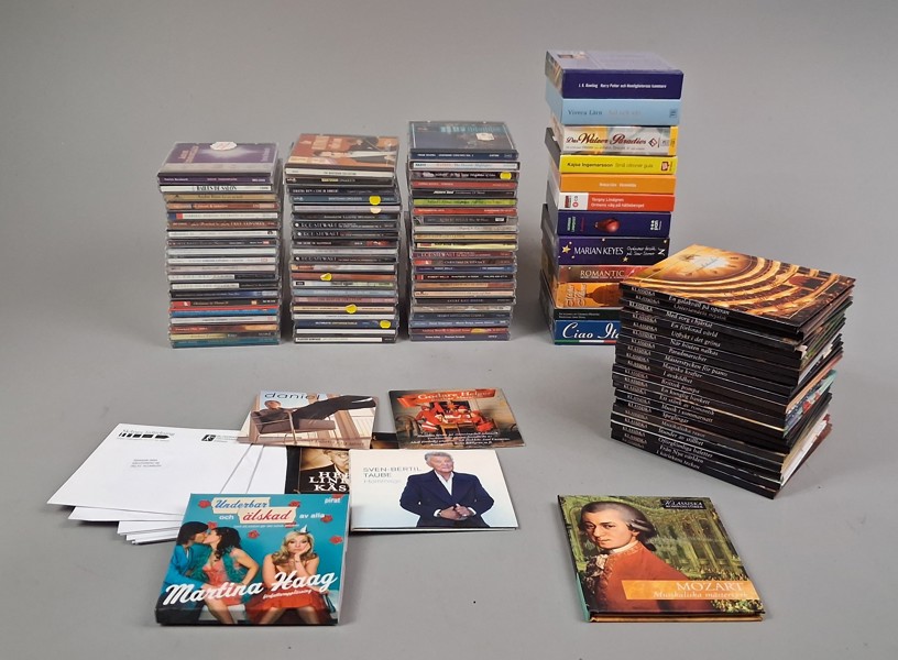 Diverse CD, Ljudböcker, m.m.