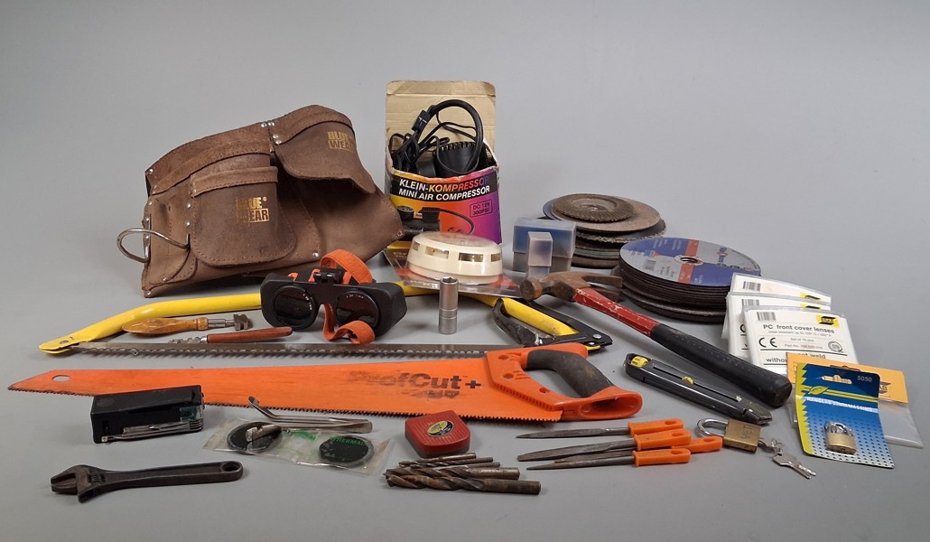 Diverse verktyg m.m.