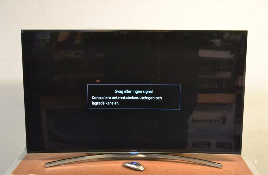 Curved TV, Smart TV, Samsung, 48tum, Modell: UE48H8005SQ, originallåda.