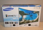 Curved TV, Smart TV, Samsung, 48tum, Modell: UE48H8005SQ, originallåda.