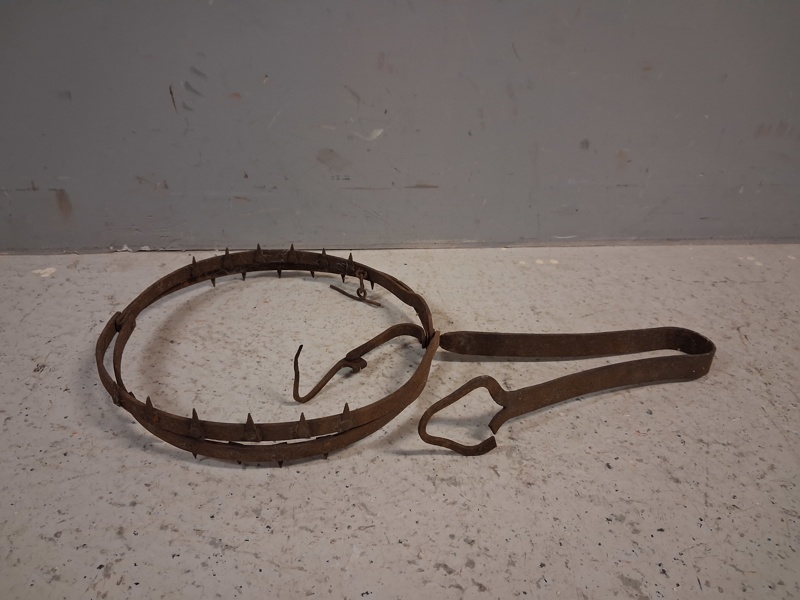 Gäddsax. Smide, 1800-talet.