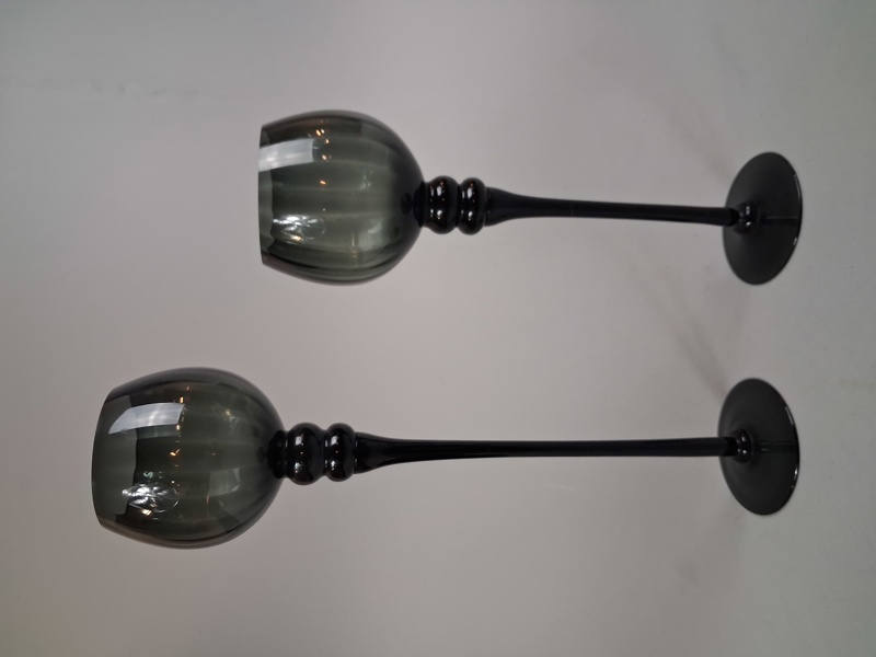 Höga Ljuslyktor, glas.