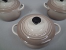 Le Creuset. 3 Minigrytor.