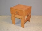 RUBEN WARD. Nattduksbord, furu, AB Nybrofabriken, Fröseke, 1970-talet.