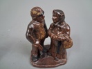 2 Figuriner. GLB. OKänd formgivare. Troligtvis Höganäs/Helsingborg trakten.