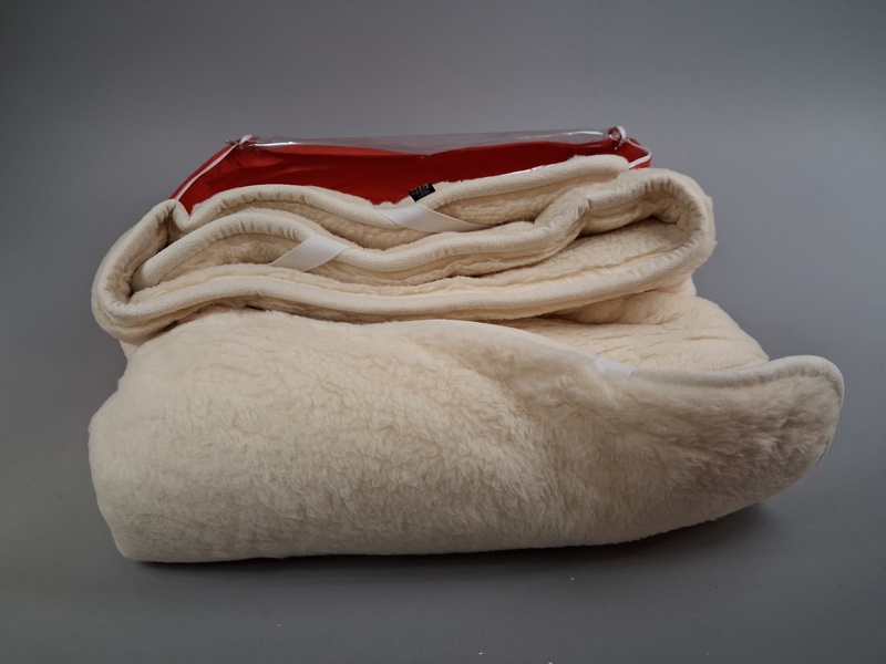 Ull täcke.