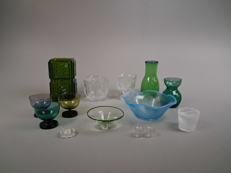 Diverse glas. Bl.a Kosta Boda, Bergdala m.m.