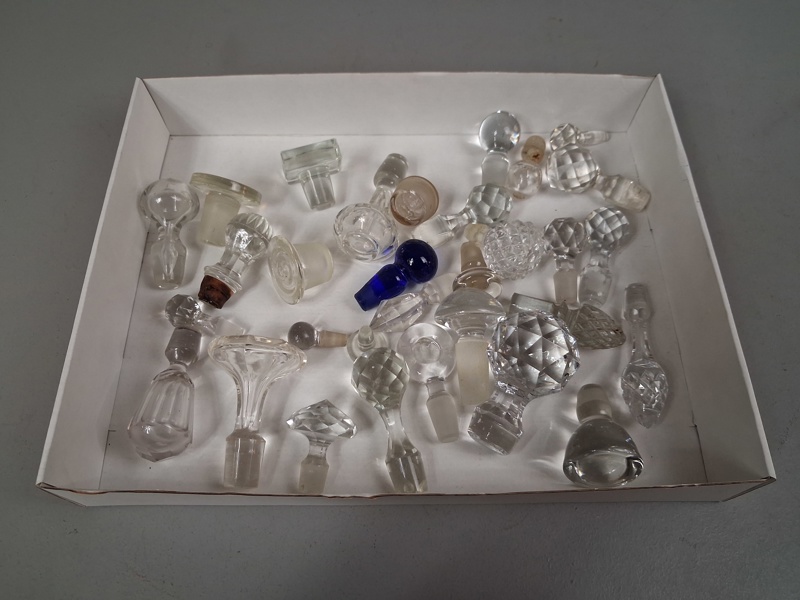 Glas knoppar, För flaskor & karaffer.