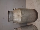 2 Mjölk kannor Aluminium.