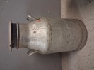 2 Mjölk kannor Aluminium.