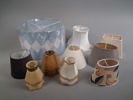 Diverse lampskärmar.