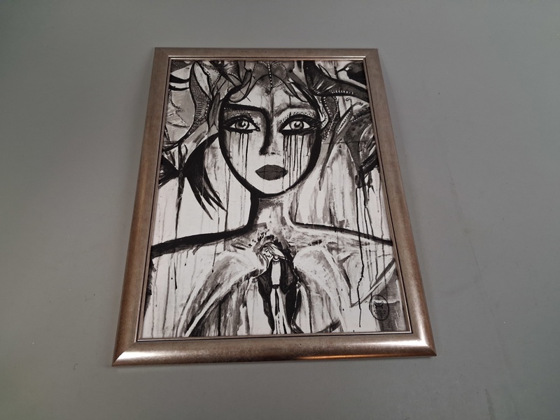 CAROLINE GYNNING. Inramad kökshandduk. Gynning Design. 