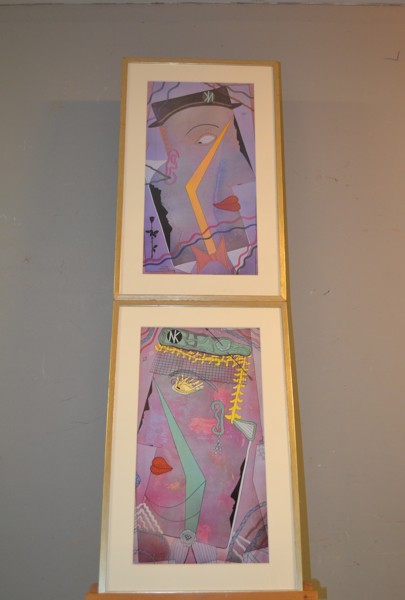 SVEN GÖRAN SVENSSON. 2 Ceriografi, "Karl & Ada", Beställda av Nordiska kompaniet (NK).