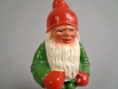 Tomte. Figurin, Terrakotta. Gräfenroda, ingen stämpel.