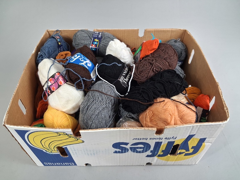 Diverse garn m.m.
