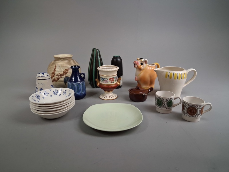 Diverse utländskt porslin & keramik. Bl.a England, Tyskland m.m.