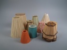 Diverse lampskärmar.