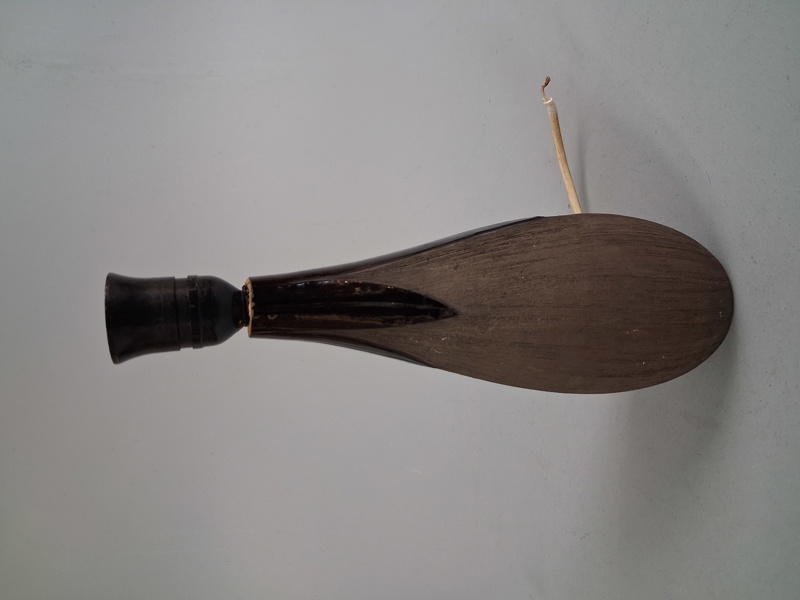 ANNA-LISA THOMSON. Omgjord vas "Marina" till lampfot, Upsala Ekeby, No 1055.