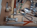 Diverse bestick m.m. Bl.a Nysilver.