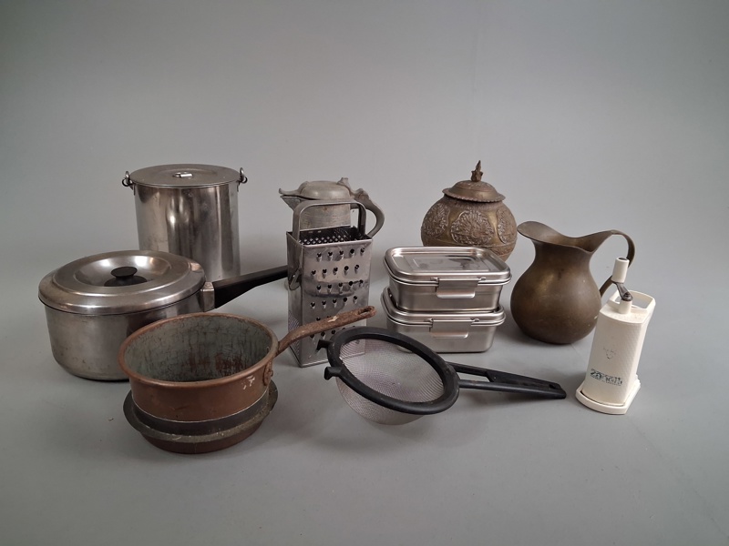 Diverse. Bl.a Rostfritt, mässing, m.m.