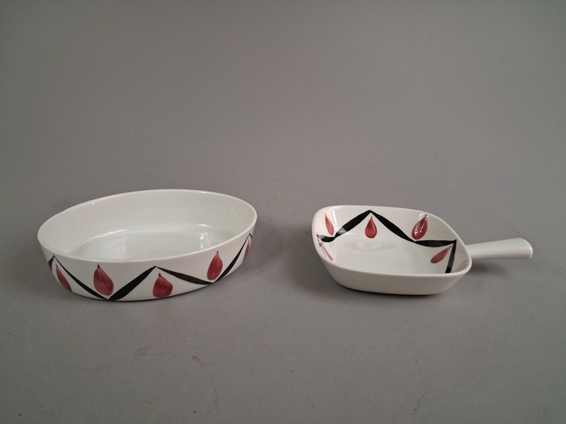 2 Delar. "Futura", Rörstrand.