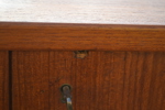 Sideboard.  Teak, 1950/60-talet.