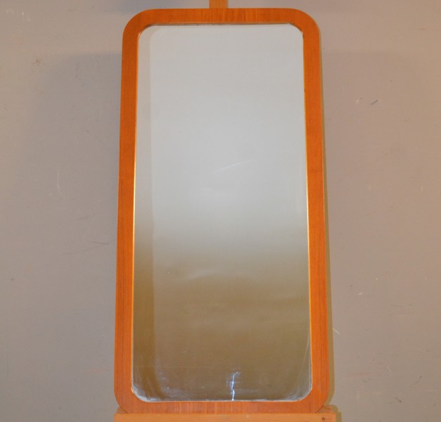 Spegel. Teak, 1950/60-talet.