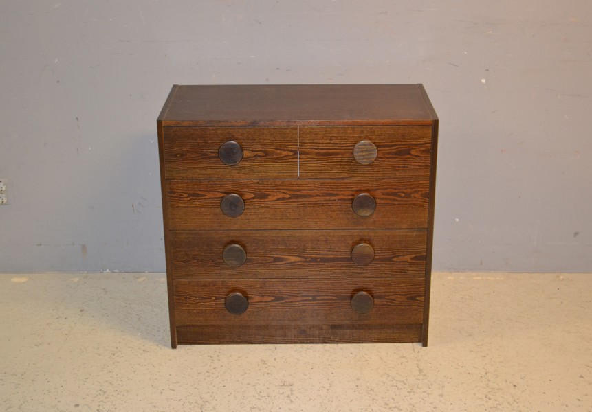 Byrå. 1970-Talet, 5 lådor.