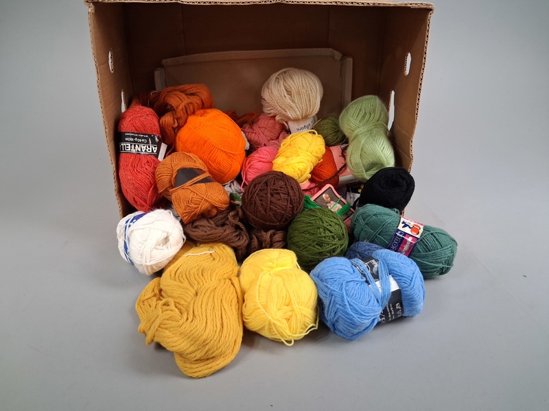 Diverse garn m.m.