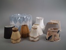 Diverse lampskärmar.