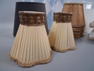 Diverse lampskärmar.