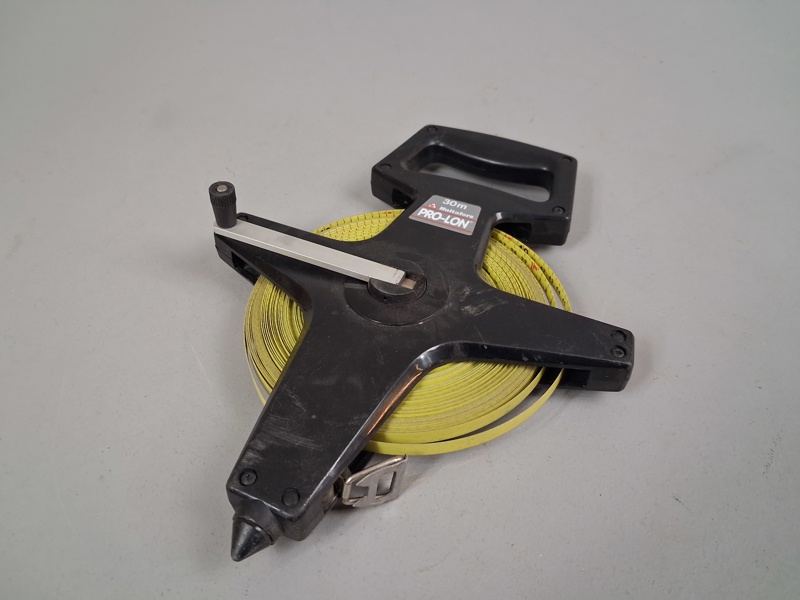 Måttband, Hultafors stål. 30 M. PRO-LON.