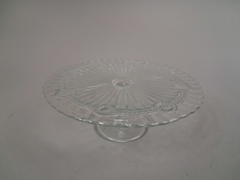 Tårtfat, Glas.