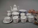 Delar av kaffeservis Lidköping m.m.