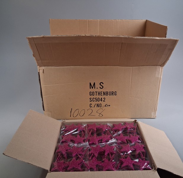 1152  stjärnor på pinne, Fuxia.