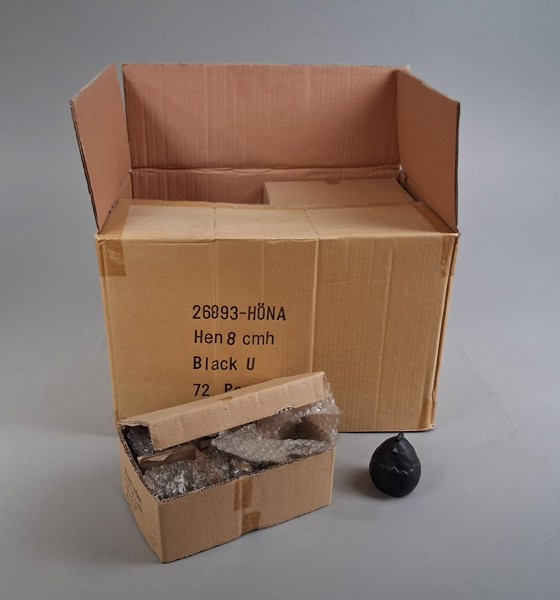 Hönor, JIE, Svarta, cirka 72st.