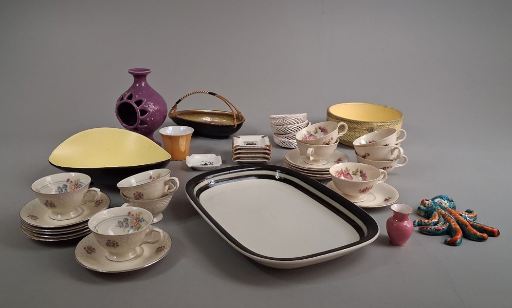 Diverse porslin & keramik.