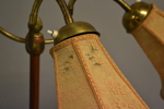 Golvlampa. 3-Ledbara armar, 1940-talet.