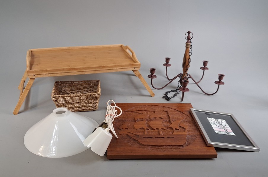 Skomakarlampa & Takljusstake m.m.