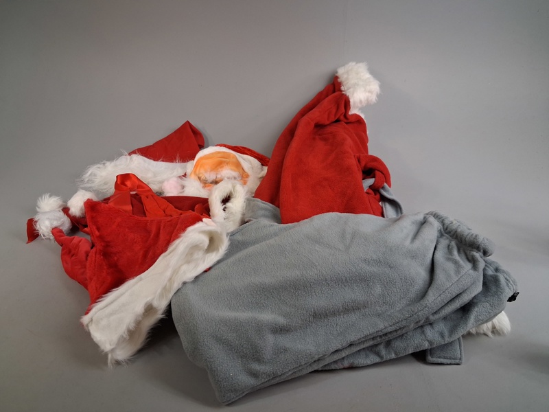 Diverse utklädnad, Tomte, Jul.