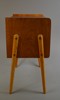 Mindre byrå. Teak, 3-lådor, 1950/60-talet.