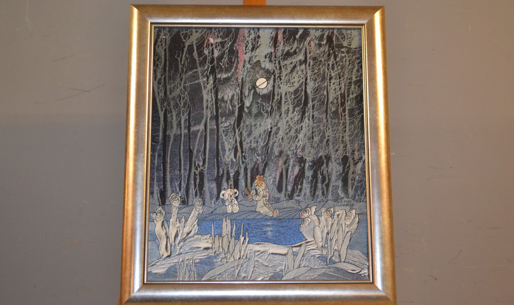 SVEN GÖRAN SVENSSON G:SON, Olja på duk, signerad.