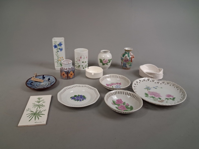 Diverse porslin & keramik.