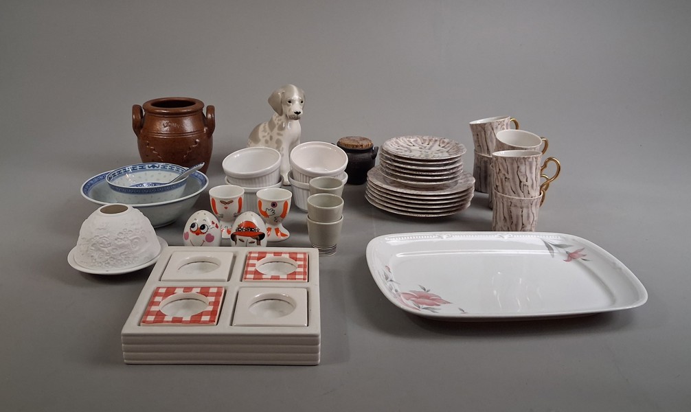Diverse porslin & keramik.