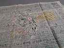 Diverse textil. Bl.a Britta Emanuelson Midsommar blomster & Krage, Hallandia. m.m.