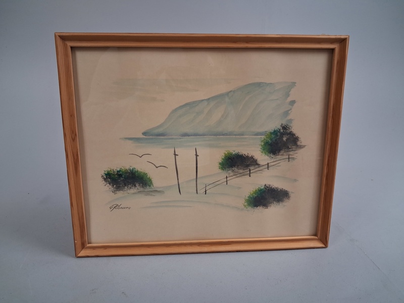 Akvarell. Signerad G.Pehrsson.