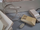 Commodore Amiga 500 & Amiga adapter A520.
