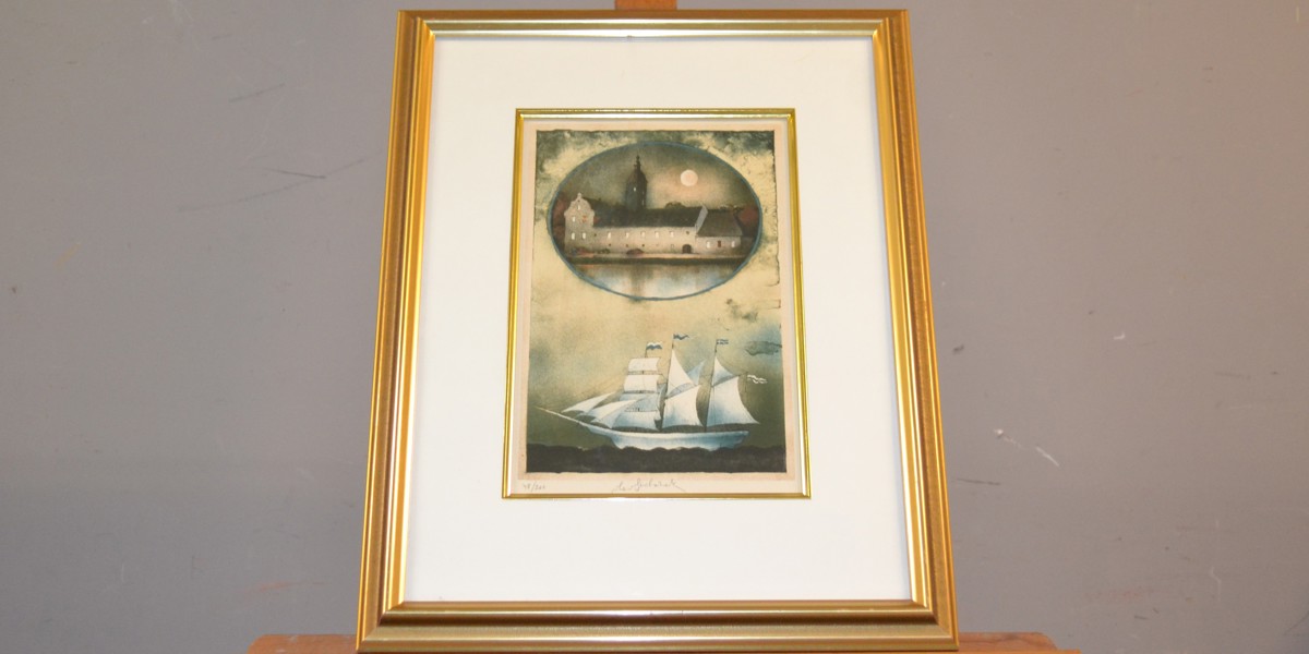 VLADIMIR SUCHANEK. Litografi, signerad & numrerad 78/200.