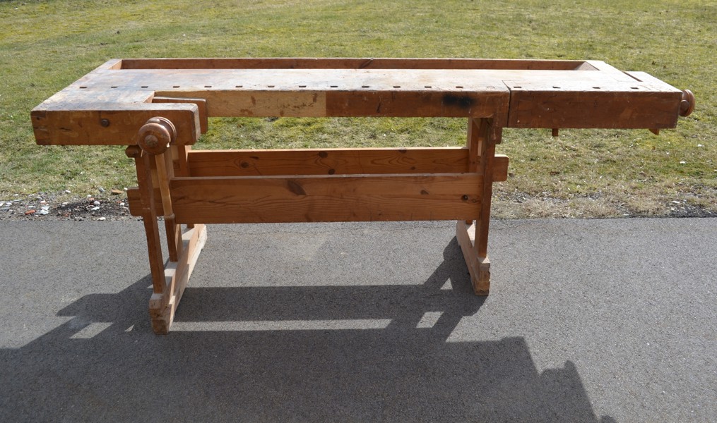 Regäl snickarbänk, 1900-talet.